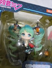 希少！初音ミク マルイ 鏡音レン アクリルキーホルダー 等身
