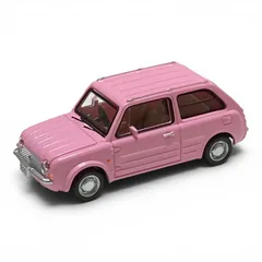 【アオシマ】日産 パオ（ピンク） 【ルース品／状態ランクA】中古品／樹脂製】ニッサン パイクカーコレクション／スケール1/64 NISSAN PAOのサムネイル