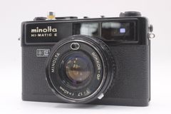 完動品 Minolta HI-MATIC E 本体 ブラック - メルカリ