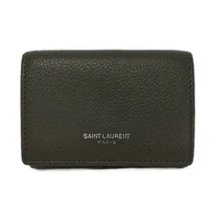 SAINT LAURENT PARIS(サンローランパリ) 3つ折り財布 タイニー ウォレット 459784 グレージュ ミニ レザーのサムネイル