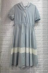 M'S GRACY 23SS フロントジップ フード ワンピース 38 - メルカリ
