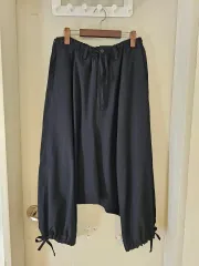 正規品 YOHJI YAMAMOTO ヨウジヤマモト プールオム 19ss RUNWAY ワイド バギーパンツ 2のサムネイル