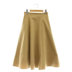 エムズセレクト m’s select フレアスカート ミモレ ロング 36 ベージュ /AT ■OSのサムネイル