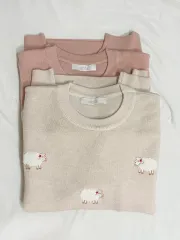ab f z アイボリー ピンク ニットのサムネイル