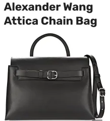 Alexander Wang アティカ ブラック チェーンバッグのサムネイル