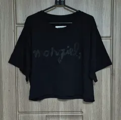 (正規品) MM6 Maison Margiela クロップドTシャツ(レディース) Mのサムネイル