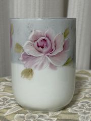 オーバル型ダストBOX※ゴミ箱※小物入れ※デコパージュ薔薇 - メルカリ