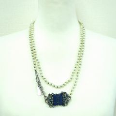 RADA フェイクパール ラインストーン ネックレス イタリア製 - メルカリ