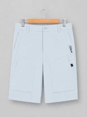 新品】クイックドライストレッチハーフパンツ ブルーM - メルカリ