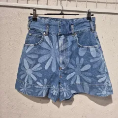 SANDRO デニム 花柄 ハーフパンツのサムネイル