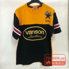 VANSON｜未使用タグ付きペイズリーナンバリング七部袖フットボールT