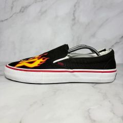 VANS フレイム ファイヤー スリッポン 25.5-26cm - メルカリ