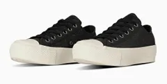 【SALE】【CONVERSE】5SE310 ALL STAR PLTS GLITTER OX BLACK コンバース オールスター グリッター ブラック スニーカー メンズ レディース  ローカット 厚底
