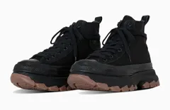 【SALE】【CONVERSE】1SE258 ALL STAR  (R) TREKWAVE BT HI BLACK コンバース オールスター トレックウエーブ ブラック ハイカット カジュアル  レディース メンズ 大人靴 厚底