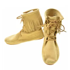 【MINNETONKA】427 モカシンアンクルハイレースアップブーツのサムネイル