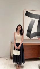 安心鑑定可⭕️）PRADA作ノベルティ ベージュ ラフィアミニトート
