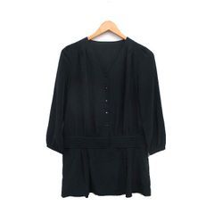 ロートレアモン チュニック ブラウス チャコールグレー 新品タグ付 38 