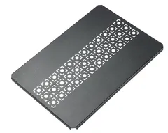 【在庫セール】ブラック アルミ レーザー天板 用 ブリッジテーブル CK-25F 天板 IGT用 MOON) キャンピングムーン(CAMPINGのサムネイル