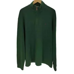 ポロバイラルフローレン Polo by RALPH LAUREN 90S ポニー刺繍 コットン ハーフジップ プルオーバー  メンズ import：XL のサムネイル