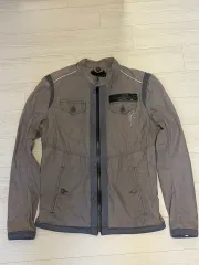 DIESEL Y2K レディース グレー コットン ジャケット フルジッパー Mのサムネイル