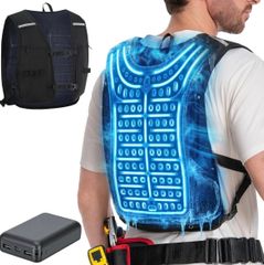 水冷服 冷水ベスト 10000mAhバッテリー付属 熱中症対策 フリーサイズ 