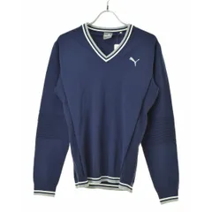 【PUMA】574840 GOLF Vネック長袖ニットセーターのサムネイル