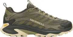 メレル メンズ シューズ ブーツ・レインブーツ Merrell Mens Moab Speed 2 Hiking Shoes Olive オリーブのサムネイル