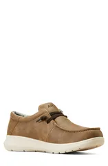 アリアト メンズ シューズ ブーツ・レインブーツ Ariat Hilo Moc Toe SlipOn Brown Bomber ブラウンのサムネイル
