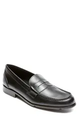 ロックポート メンズ シューズ ローファー Rockport Classic Penny Loafer Wide Width Available Black ブラックのサムネイル