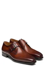 マグナーニ メンズ シューズ モンクストラップ モンク Magnanni Marco V Monk Strap Shoe Brandyのサムネイル