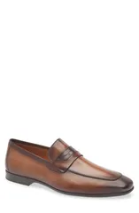 マグナーニ メンズ シューズ ローファー Magnanni Ratan Loafer Leno Brown ブラウンのサムネイル