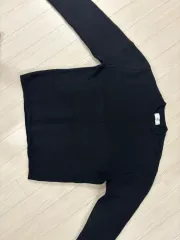基本ニット ブラック メンズのサムネイル