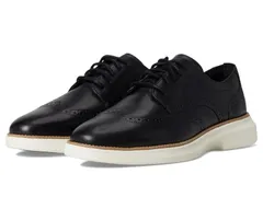 コールハーン メンズ シューズ オックスフォード ウィングチップ Cole Haan Grand Shadowlite Wingtip Oxfords BlackNaturalD ブラックのサムネイル