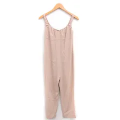 バッカ BACCA オールインワン パンツ ロング 薄手 ノースリーブ 36 ベージュ 茶 /TTのサムネイル