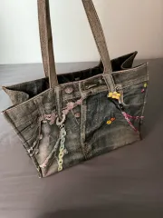 Acne Studios アクネストゥディオズ デニム ロゴ トートバッグのサムネイル