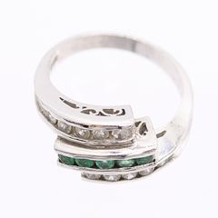 ジュエリーマキ K9 エメラルド リング 1.22g 10号 9金 ゴールド - メルカリ