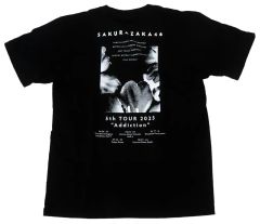 櫻坂46 ロックTシャツ TOUR 2025 Addiction - メルカリ