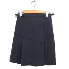 マックレガー マクレガー McGREGOR 子供服 タック フレア ミニ スカート ウール ベルト サイドジップ 160 グレー /NT30のサムネイル