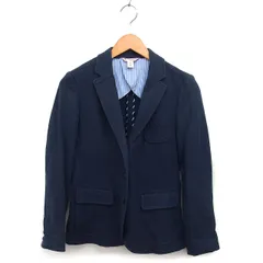 ブルックスブラザーズ BROOKS BROTHERS Red Fleece テーラード ジャケット アウター 背抜き コットン 綿 スリット XS 紺 ネイビー /NT29のサムネイル