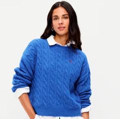 ☆ Old Navy ☆ プラダを着た悪魔 コラボニット セルリアンブルー M
