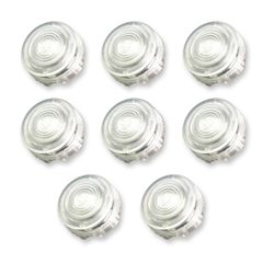 GamerFinger 30mm ねじ式 クリアボディ・クリア 銀軸 新品未使用
