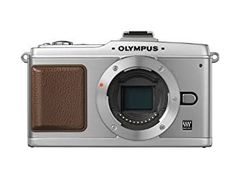 OLYMPUS Mirrorless Camera E-P1 Body, Silver (E-P1 BODY-SLV)