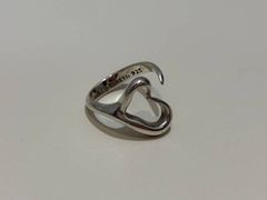 TIFFANY & Co. Tiffany Elsa Peretti Open Heart Ring, Sterling Silver 925