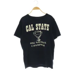 ミューズ ドゥーズィエム クラス MUSE de Deuxieme Classe CALSTATE Tシャツ カットソー プリント F ネイビー ホワイト /CX ■OSのサムネイル