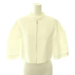 セルフォード CELFORD ベルスリーブショートブルゾン ジャケット ジップアップ F ホワイト /HK ■OSのサムネイル