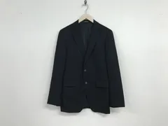 本物コムサメンCOMMECAMENウールテーラードジャケットスラックスパンツセットアップスーツ長袖サーフアメカジスケーターストリートミリタリービジネススーツパーティーモードドレスゴルフメンズ黒ブラック冠婚葬祭46Mのサムネイル