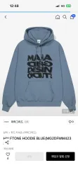マハグリッド ハーフ Tシャツ ブルー WHOのサムネイル