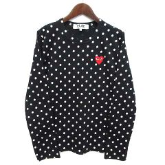 新品未使用】PLAY COMME des GARCONS ドット柄 長袖 XS - メルカリ