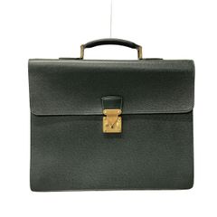 Louis Vuitton タイガ ビジネスバッグ グリーン - メルカリ