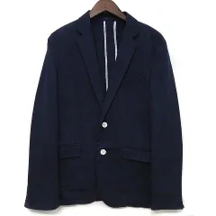 フォーワンセブンバイエディフィス 417byEDIFICE 春夏 テーラード ジャケット 2B ネイビー 紺のサムネイル